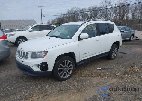 2016 Jeep Compass High Altitude Edition from USA, damaged, VIN 1C4NJDEB3GD558920